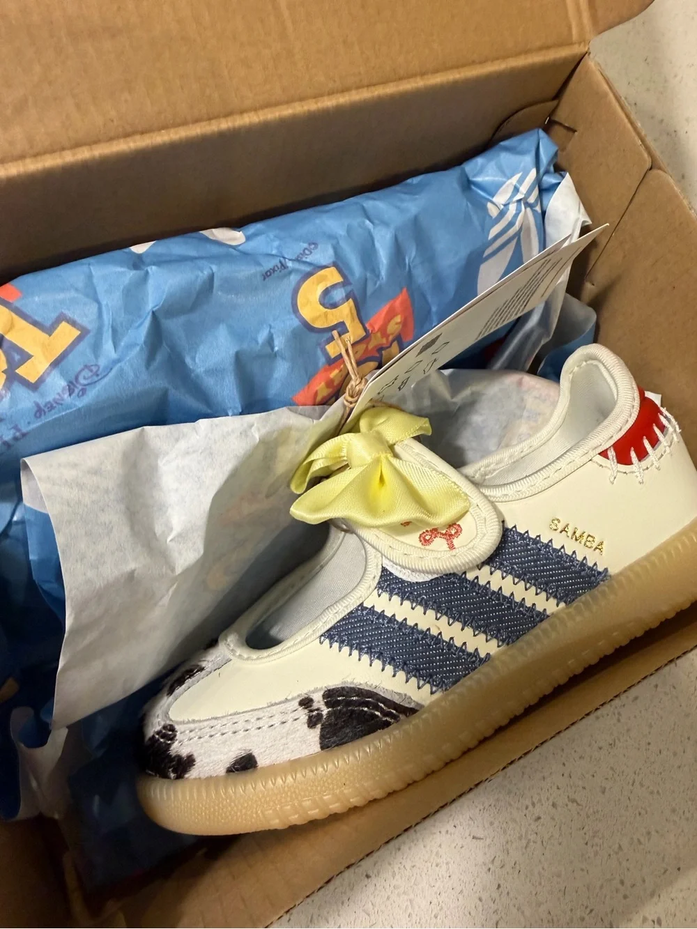 Jessie Adidas Toddler Samba Mary-Jane Toy Story